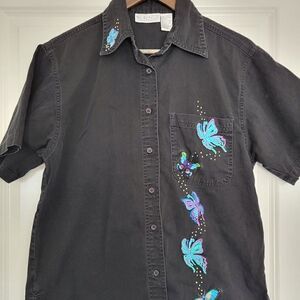 Marshall Rousso denim  Top  size S